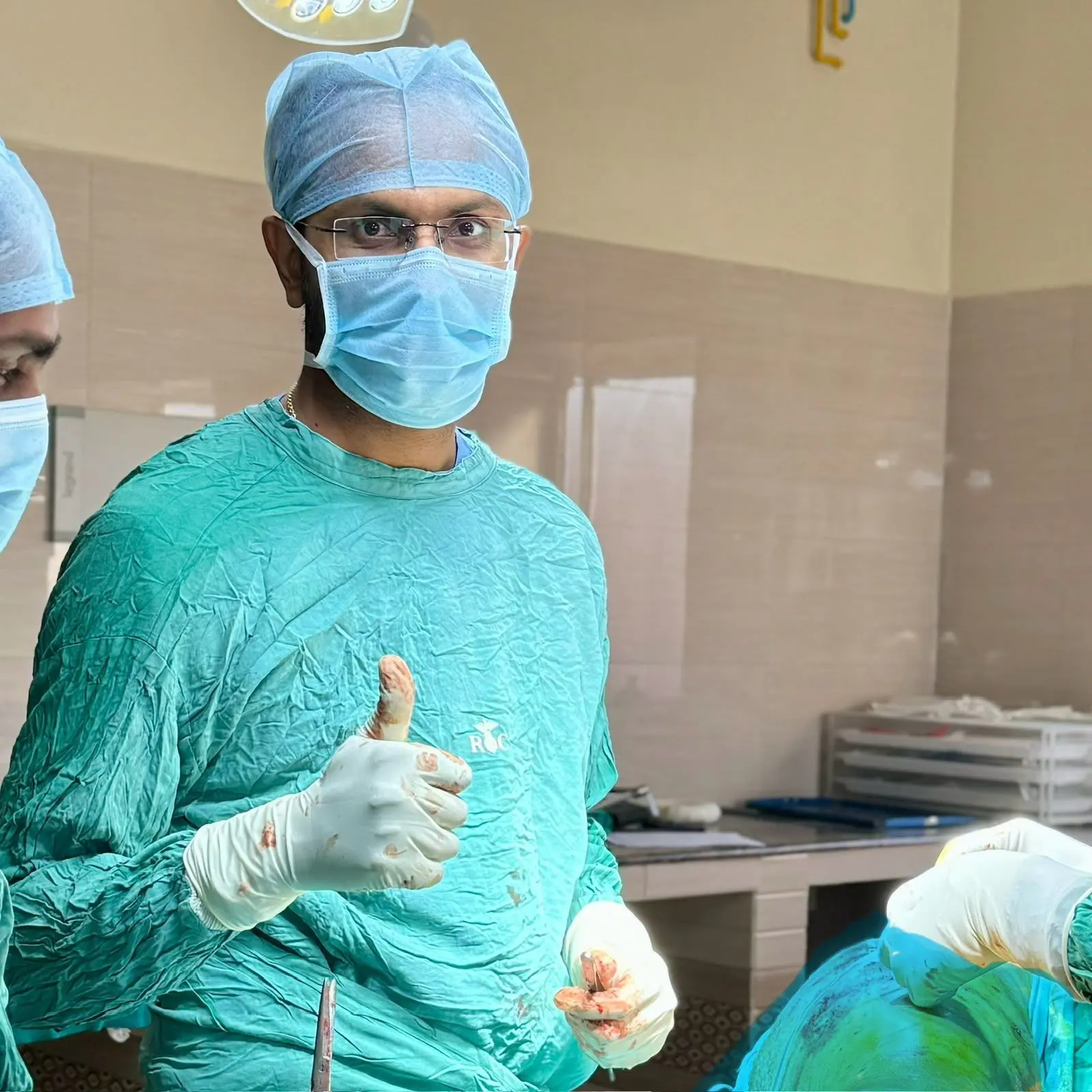 Dr. Balagangadhara operating