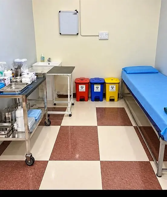Dressing room